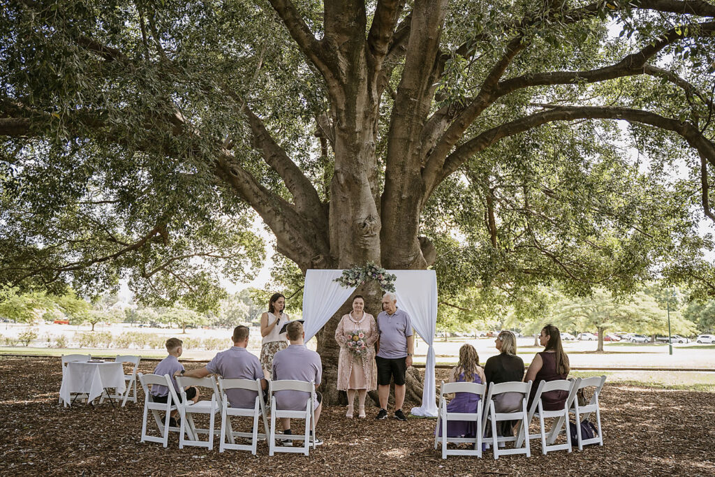 elope brisbane micro wedding organised from overseas for couple from the uk