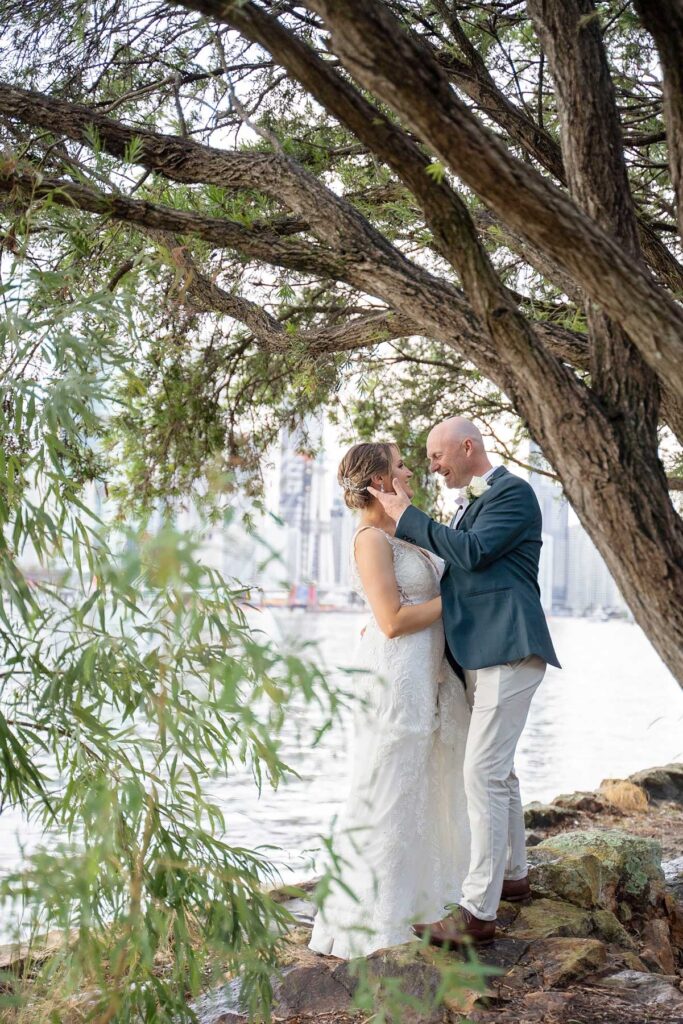 intimate wedding for just the couple and their children by elope brisbane - sure thing chapel