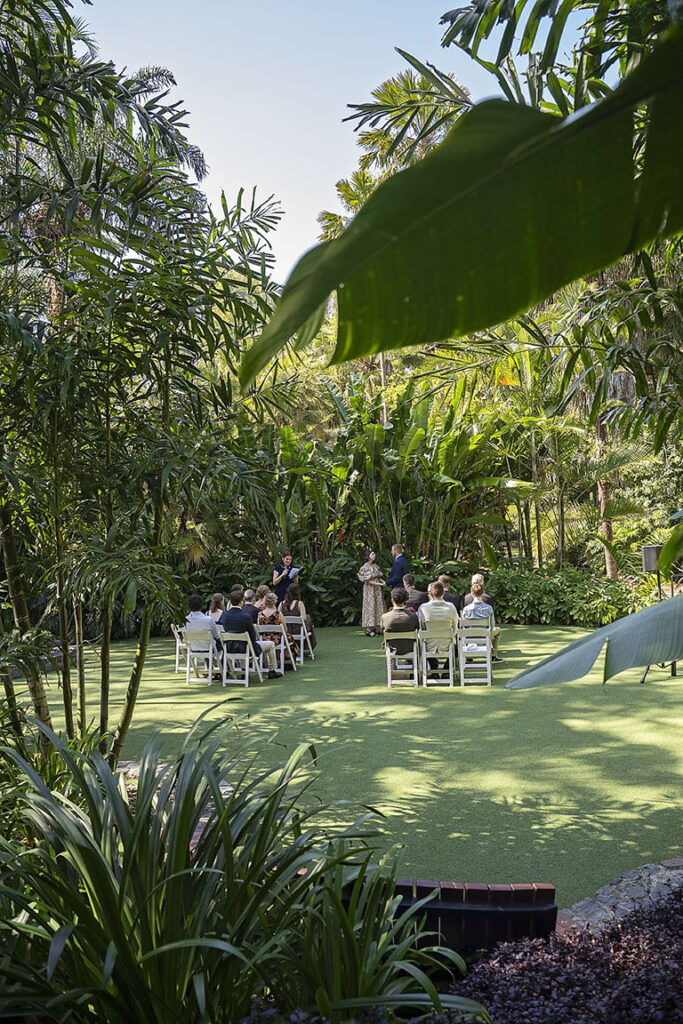 Brisbane Botanic Gardens elopement with Elope Brisbane