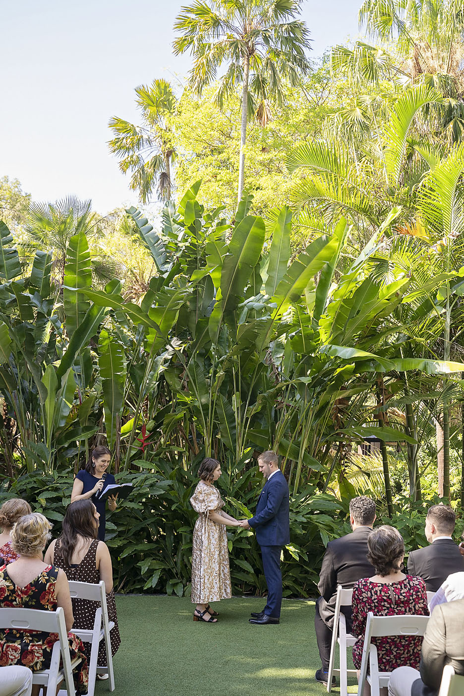 affordable Mt coot-tha botanic gardens mirco wedding