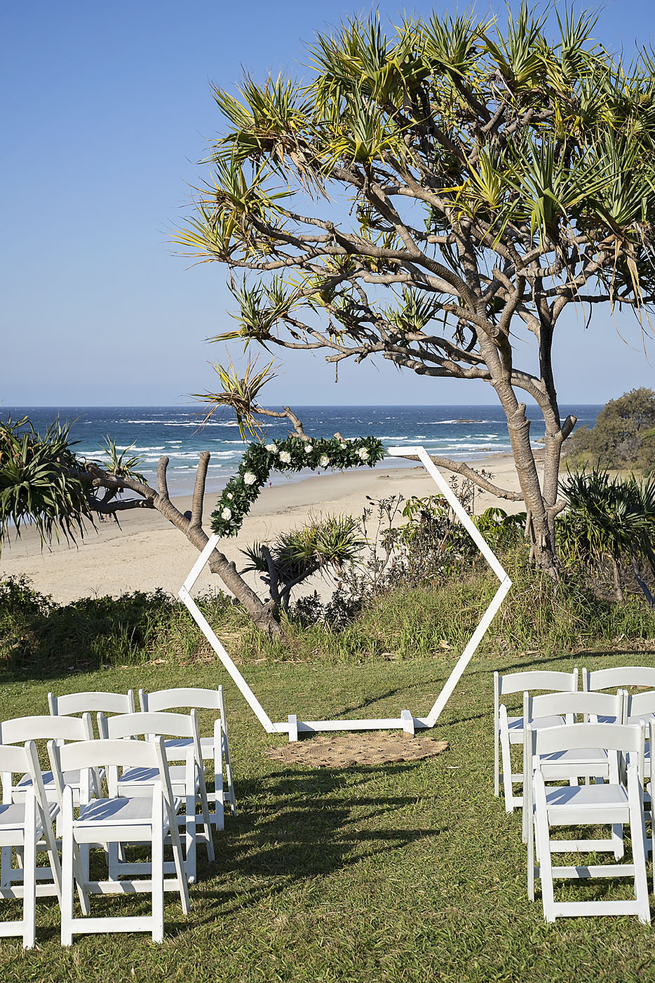 Hexagon arbour