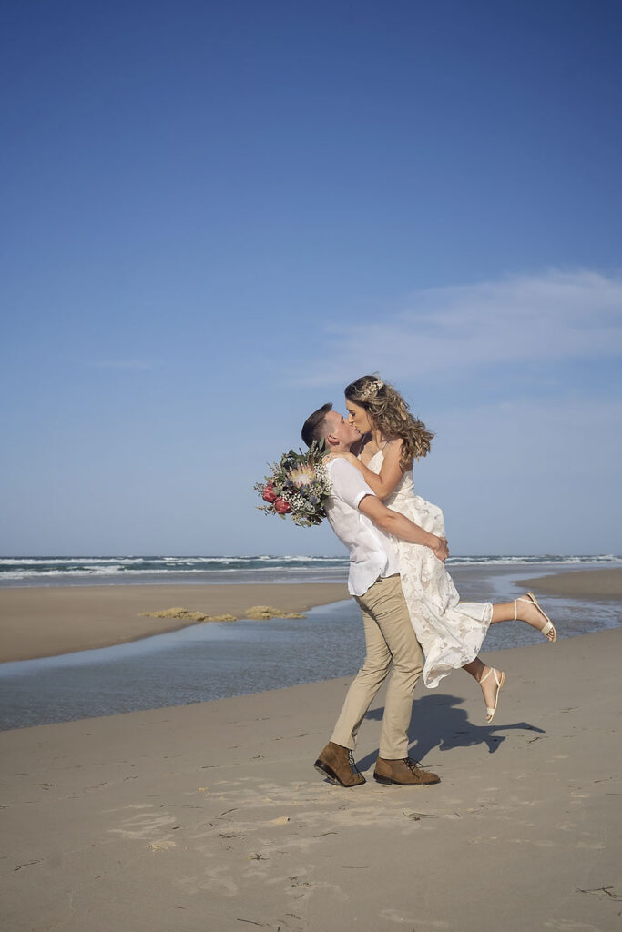 point lookout ceremony Straddie by elope brisbane