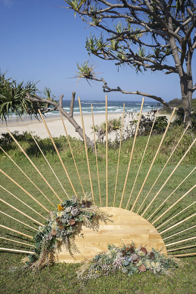 point lookout ceremony Straddie by elope brisbane